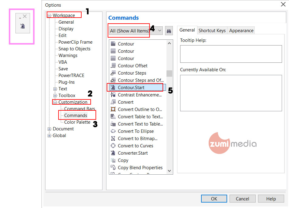 Zumi Media Chia Sẻ Hướng Dẫn Cài đặt Plugin Tự động Tạo đường Cắt Bế Nhanh Chóng, Chính Xác Trong Corel X7 – 2022 (2)